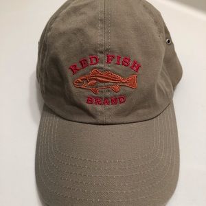 Marsh & Field Clothing Outfitters Red Fish Hat